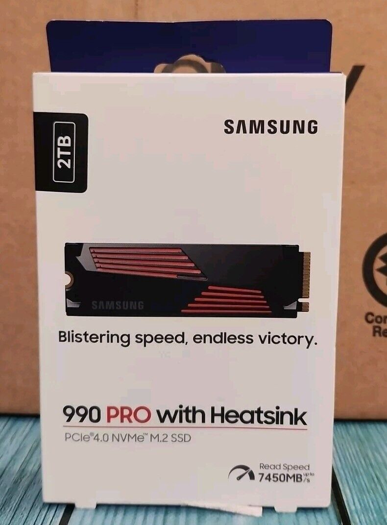 🔥Samsung 990 PRO M.2 2TB PCIe 4.0 7450 MB/s solid state drive (MZ-V9P2T0GW)🔥