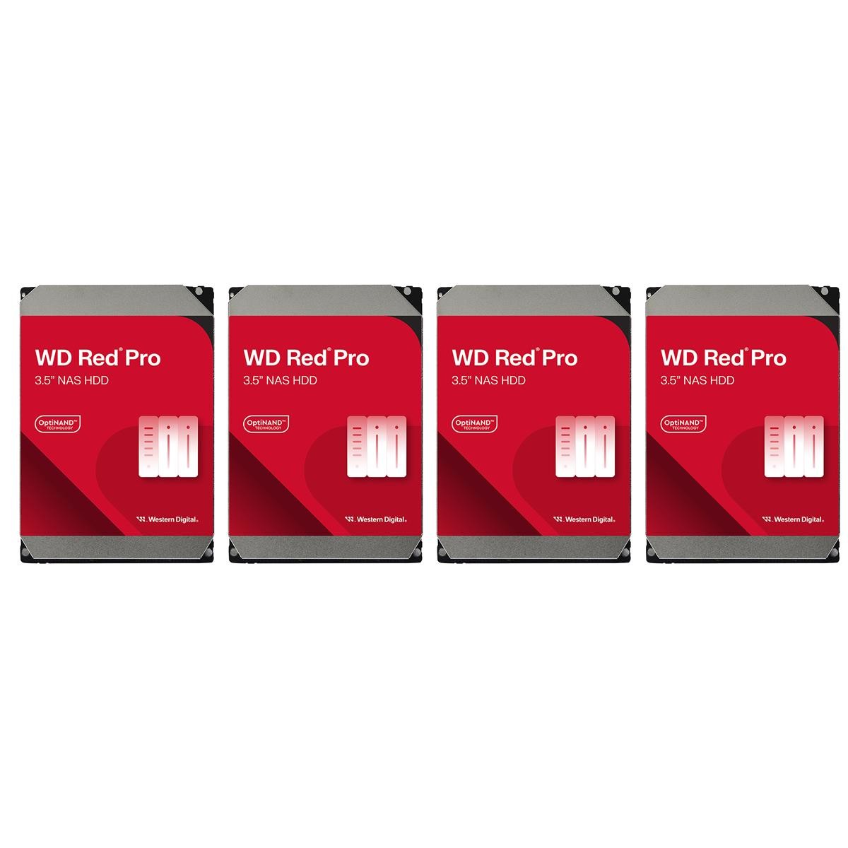 WD 4x WD 26TB WD Red Pro NAS HDD