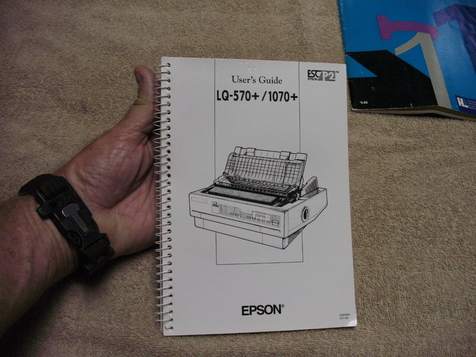Epson LQ- 570 + 1070+ Users Manuel, Used in Excellent Cond
