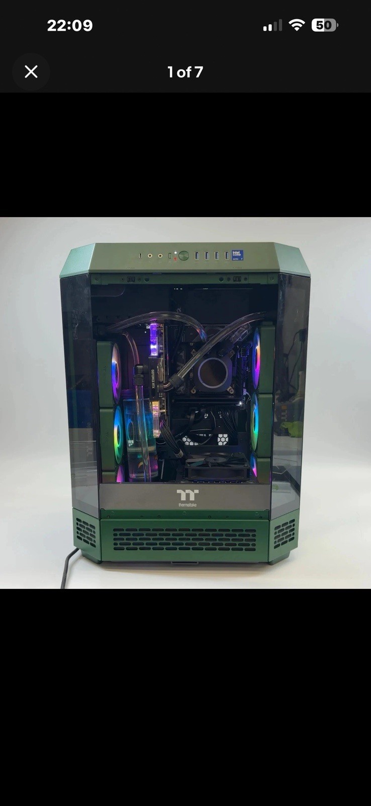 Custom Water RTX 5080 Gaming PC