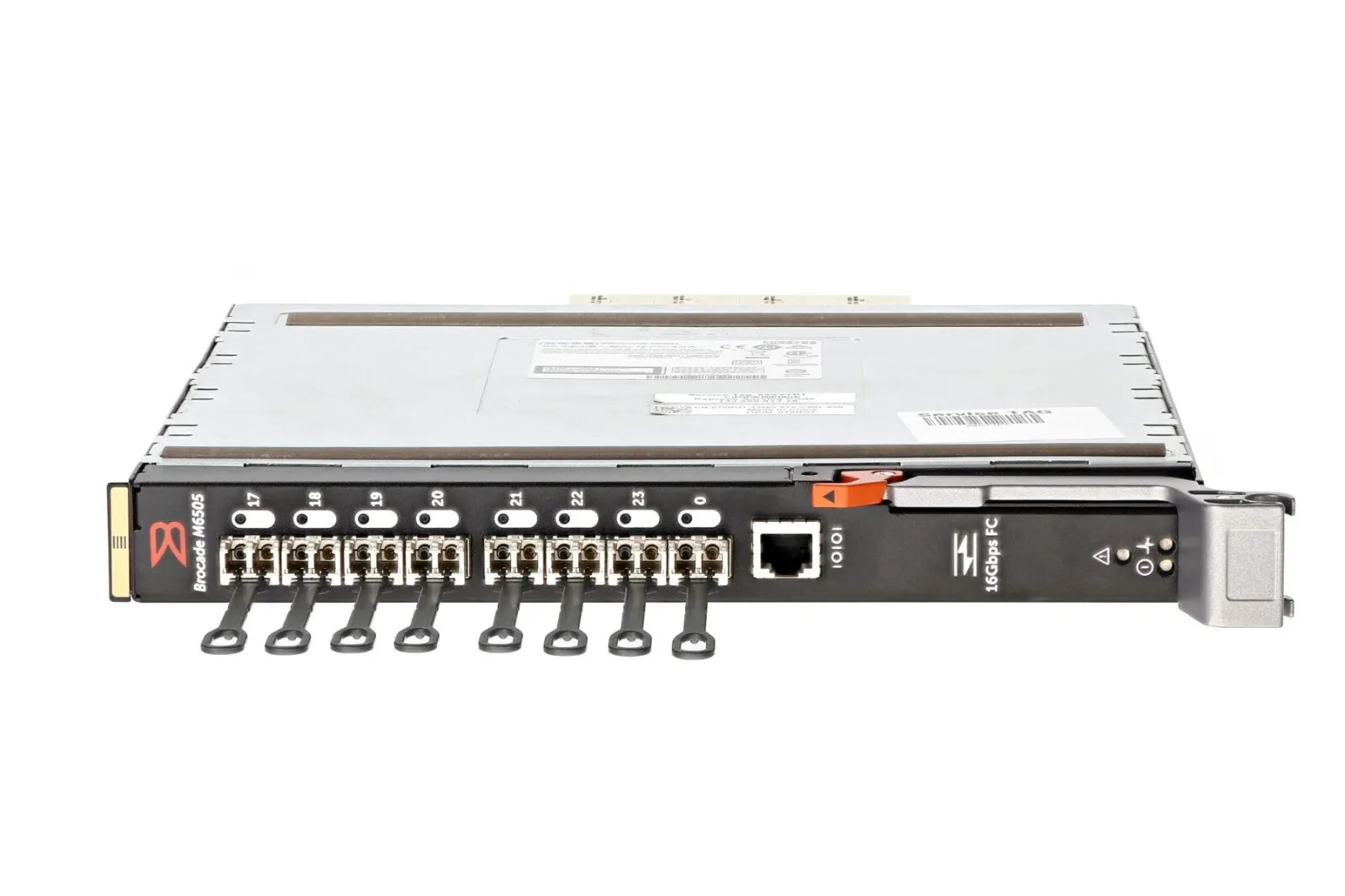 Dell Brocade M6505 24x SFP+ Active Ports + 8x 16Gb SFP+ Enterprise Blade Switch