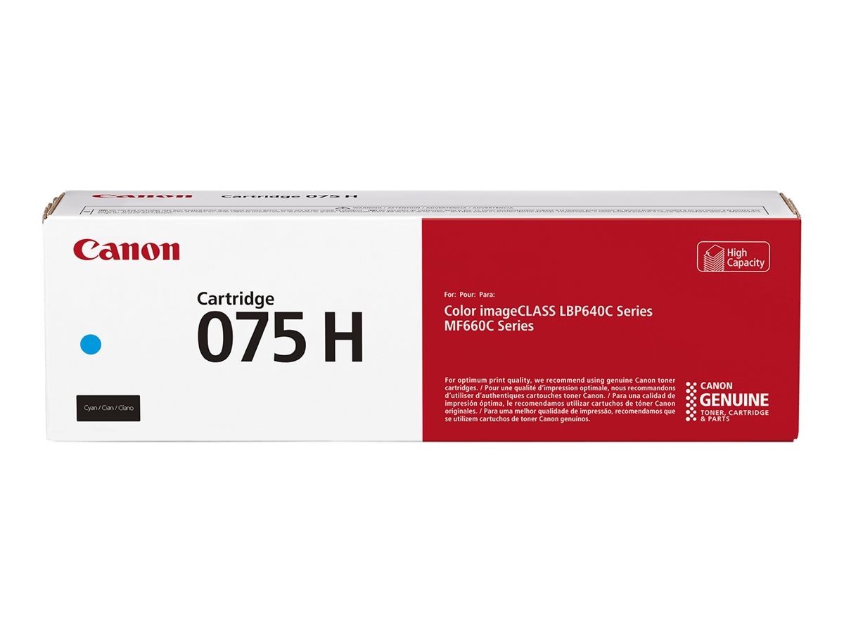 Canon 075 H C Cyan Toner Cartridge 6368C002