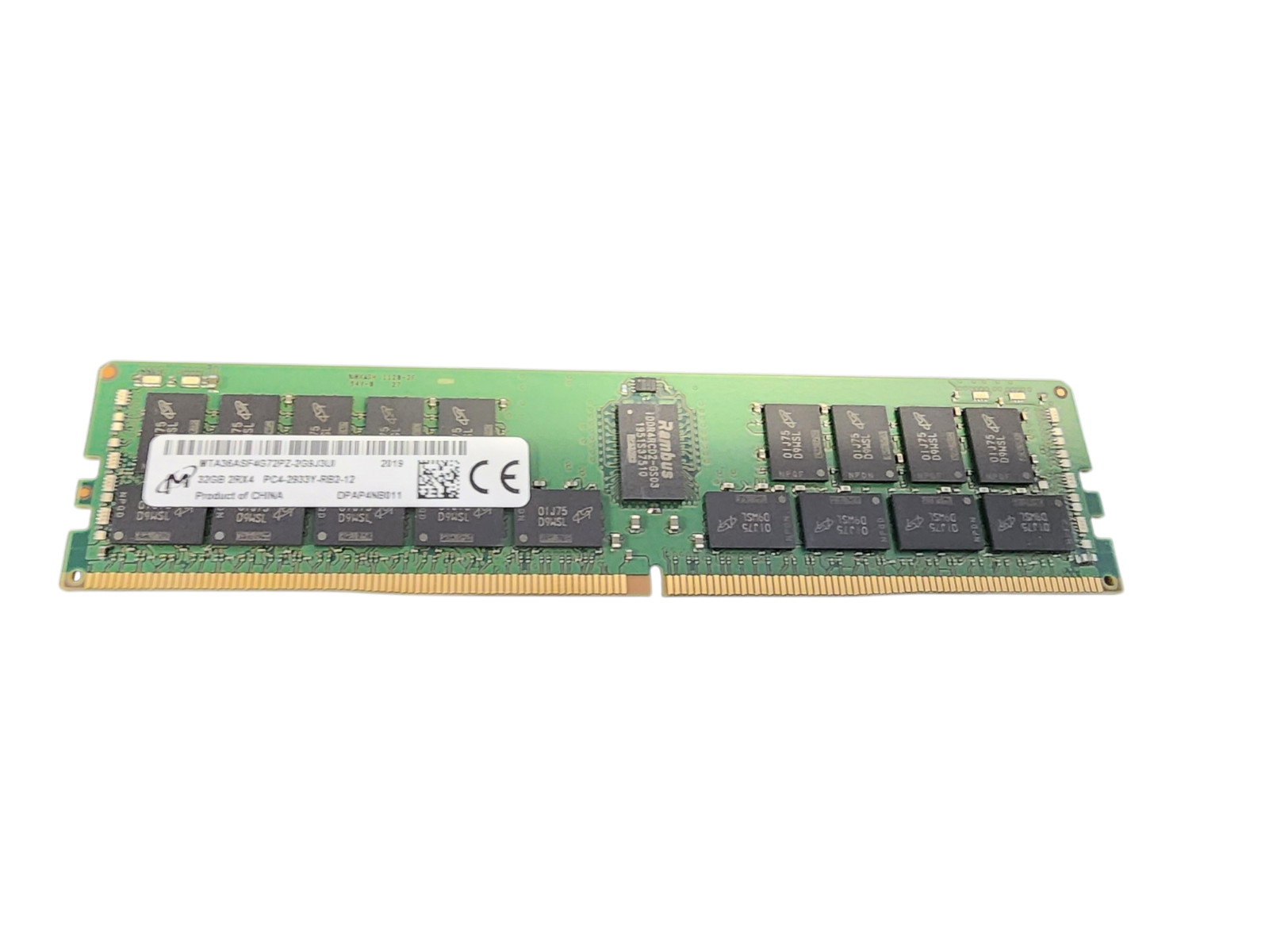 Micron 32GB 2Rx4 PC4-2933Y-RB2-12 RDIMM DDR4 Memory Server RAM MTA36ASF4G72PZ