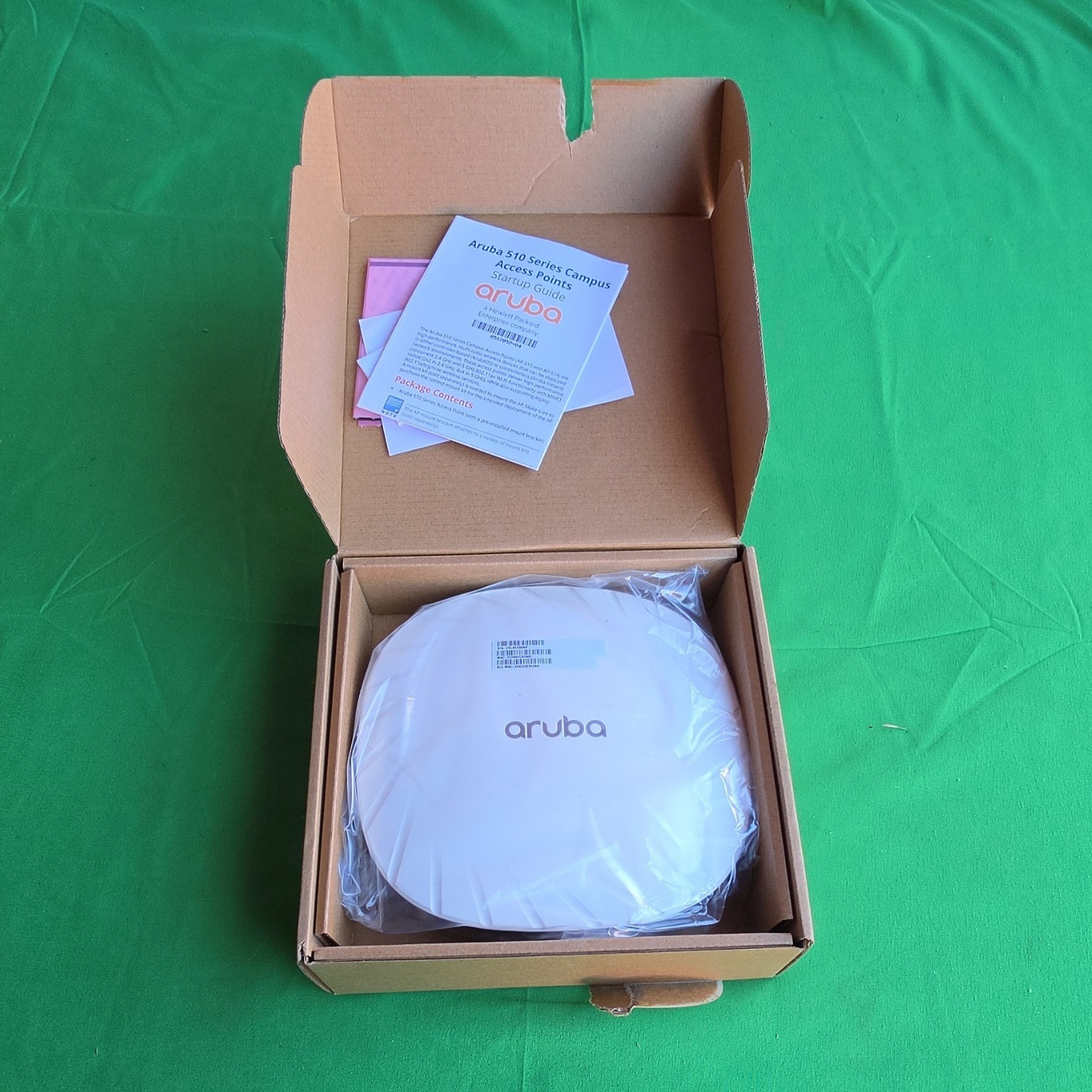 Aruba  510 Wireless Access Point APIN0515 Q9H73A AP-515-USF1 White/Black