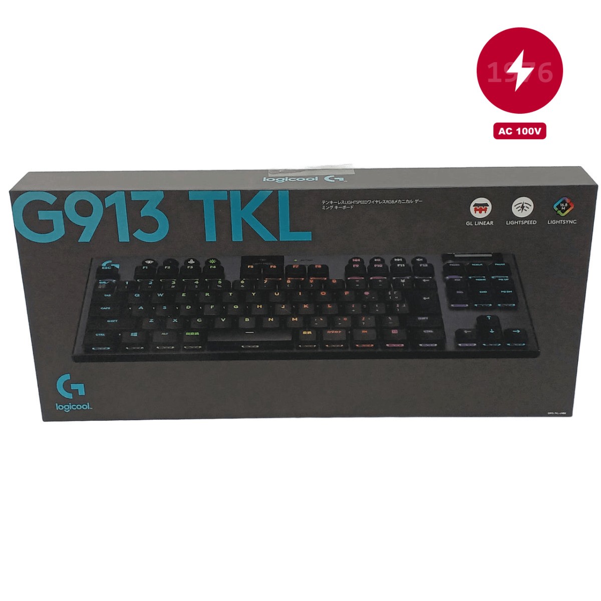 Logicool Gaming Keyboard Wireless Mechanical Linear Tenkeyless Japan Layout Used