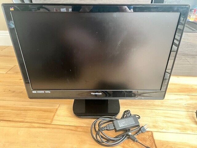 ViewSonic VX2453mh LED LCD Monitor TESTED (Adapter, HDMI)