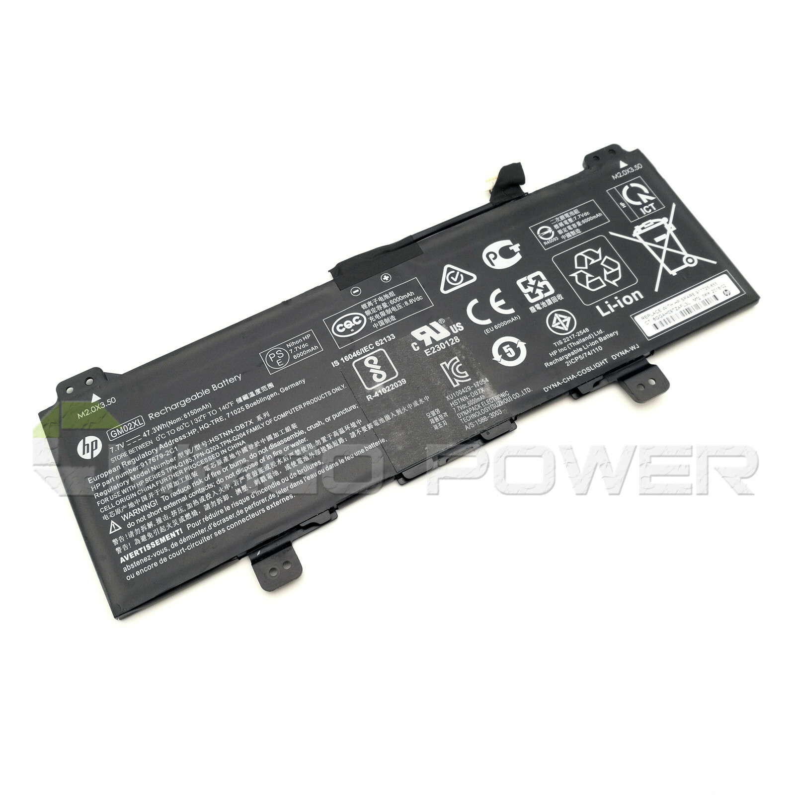 Genuine GM02XL Battery for HP Chromebook 11 G6 EE 11A G6 14 G5 14-CA HSTNN-UB7M