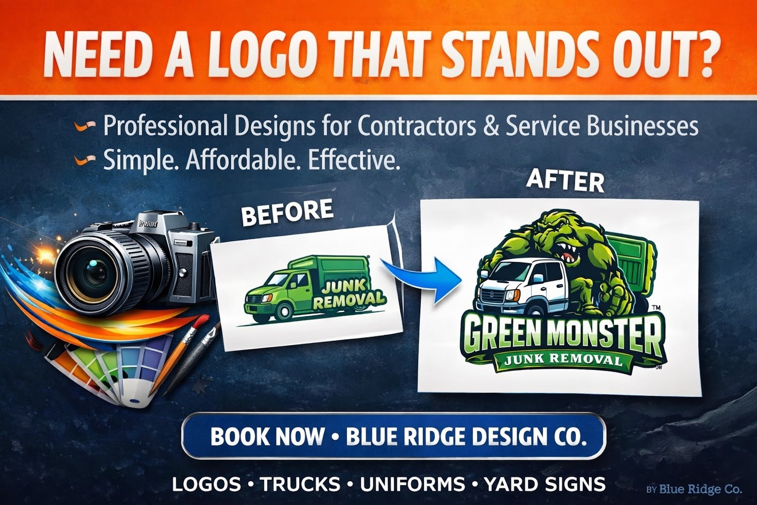 Custom Logo Design on USB Flash Drive Kit Business Card & Social Media Branding