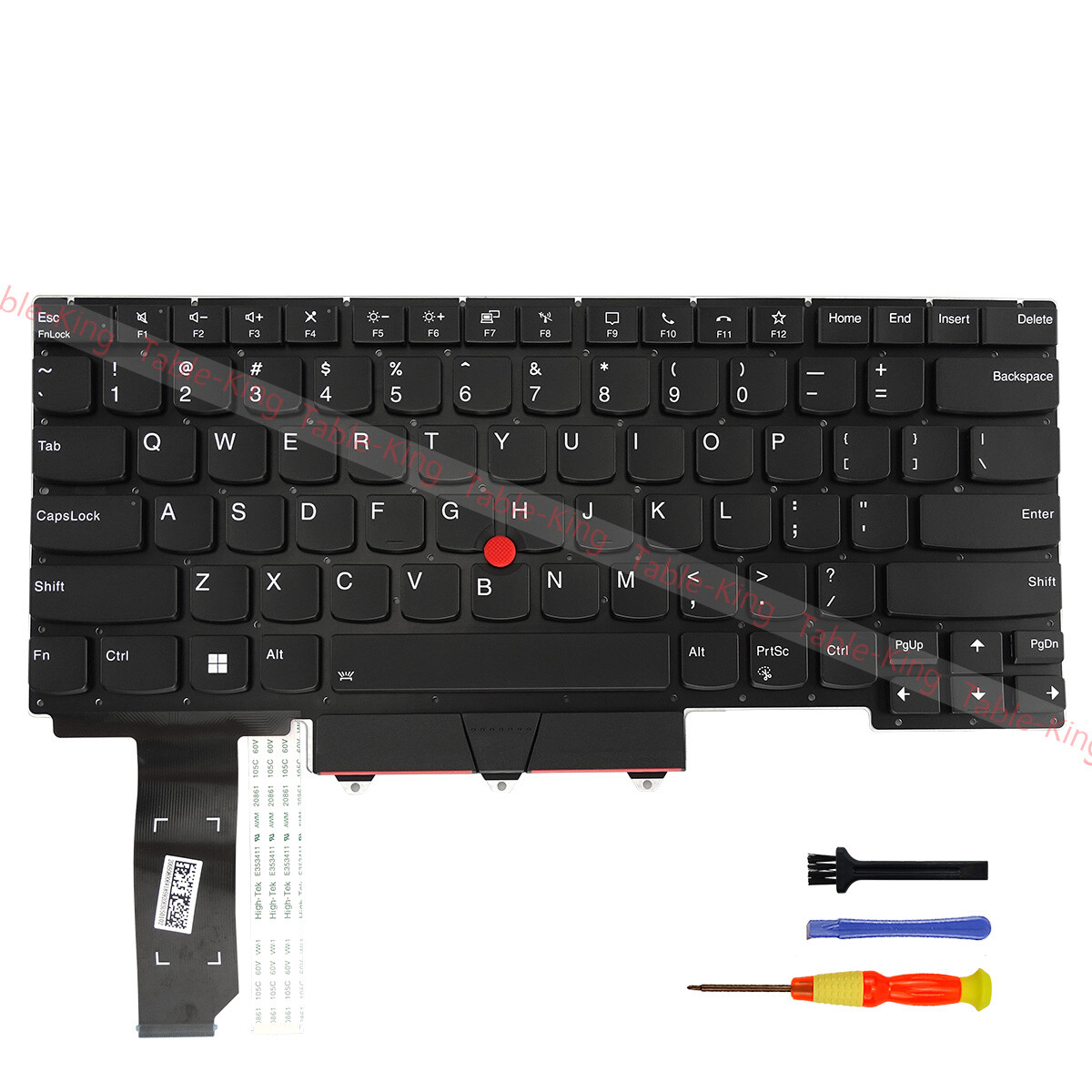 US UK Spanish French Backlit Keyboard for Lenovo Thinkpad E14 Gen2 Gen3 Gen4