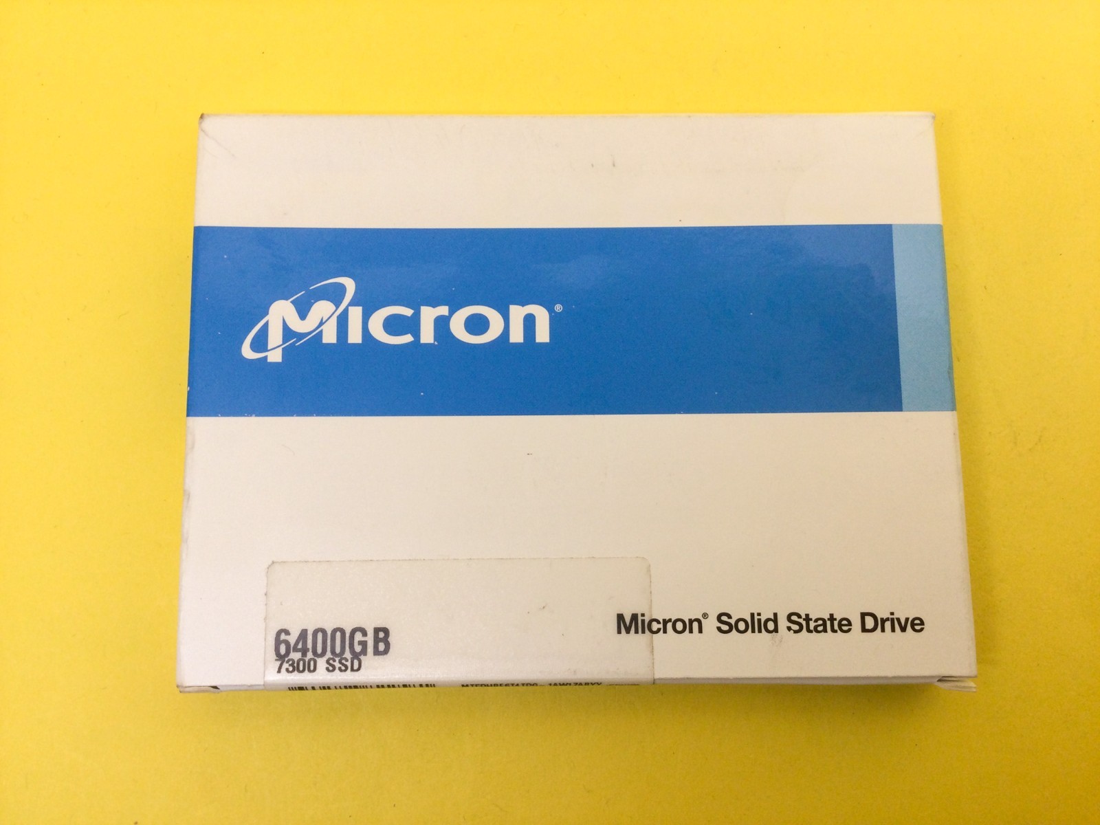 Micron 7300 MAX 6.4TB PCIe Gen 4x4 NVME U.2 2.5" SSD MTFDHBE6T4TDG New