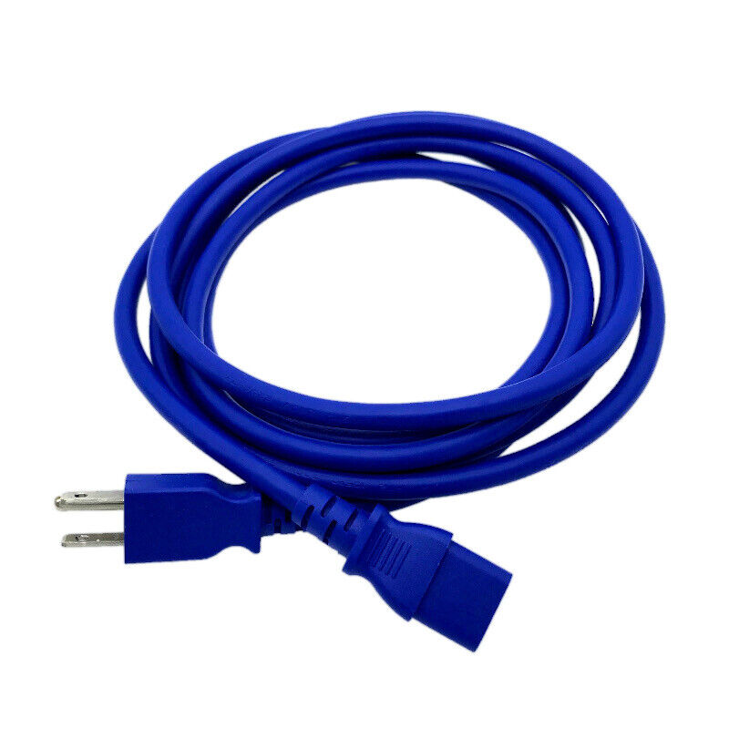 10' Blue Power Cord for EDISON PROFESSIONAL M2000 LOUD SPEAKER PA SYSTEM