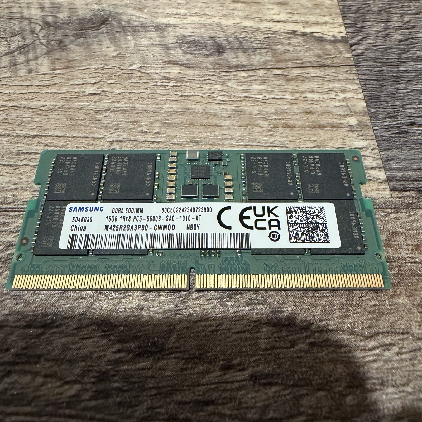Samsung 16GB DDR5-5600 PC5-5600B SODIMM Laptop RAM M425R2GA3PB0-CWM Computer AI