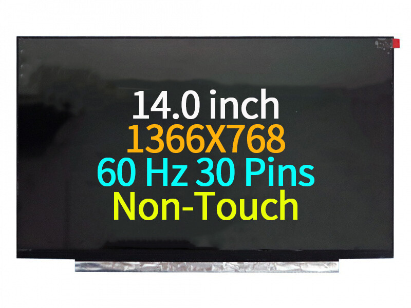 A++ for N140BGA-EB4 REV.C1 LCD Screen LED Display 14" HD 1366X768 60Hz 30Pin