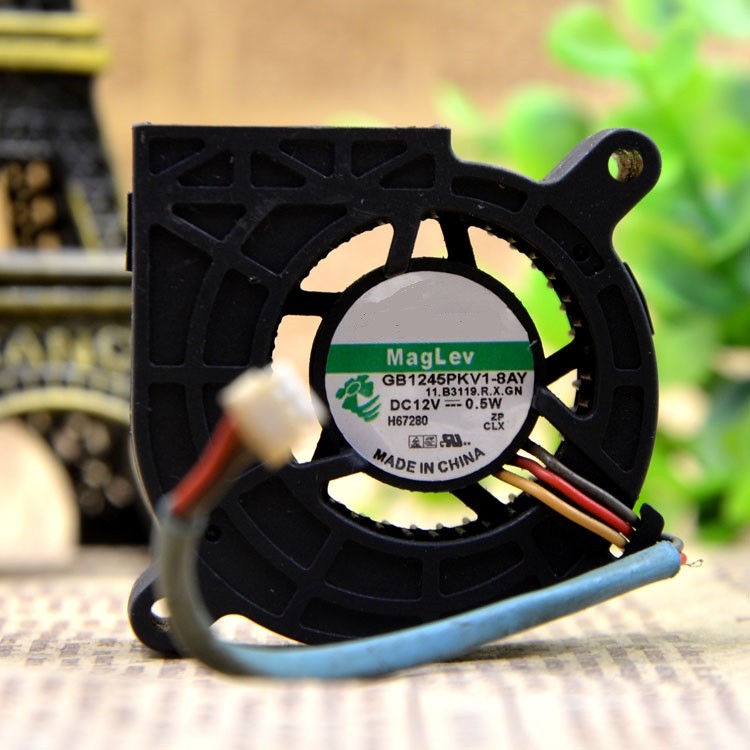 Projector Cooling Fan For SUNON GB1245PKV1-8AY 3pin 45*45*20mm 12V 3pin