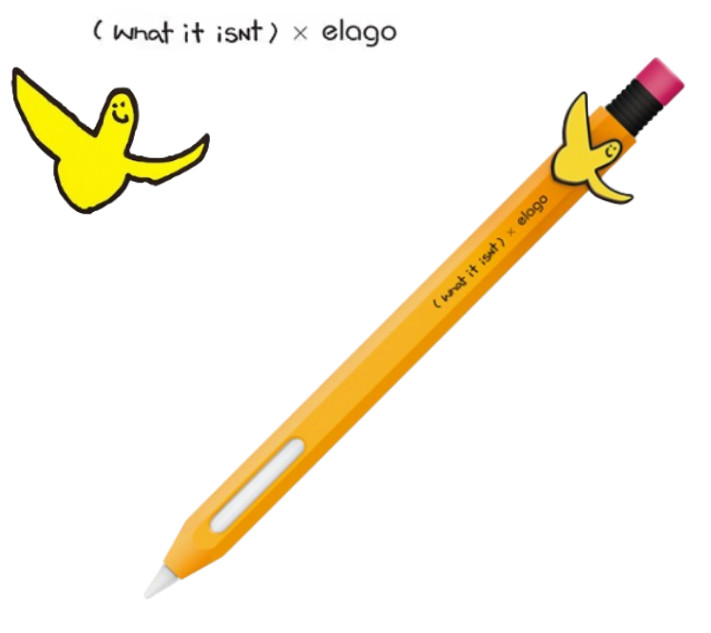 Mark Gonzales ELAGO Apple Pencil Case 2/Pro Wat it isNT  Silicone *US-duty Paid