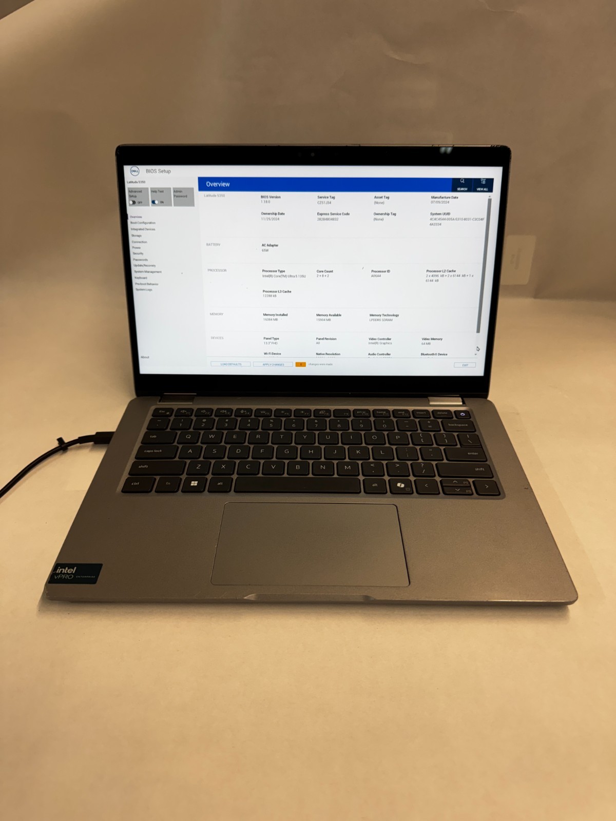 Dell Latitude 5350 13.3" | Core Ultra 5 135U | 16GB DDR5 | WARR 2027 | SEE DESC