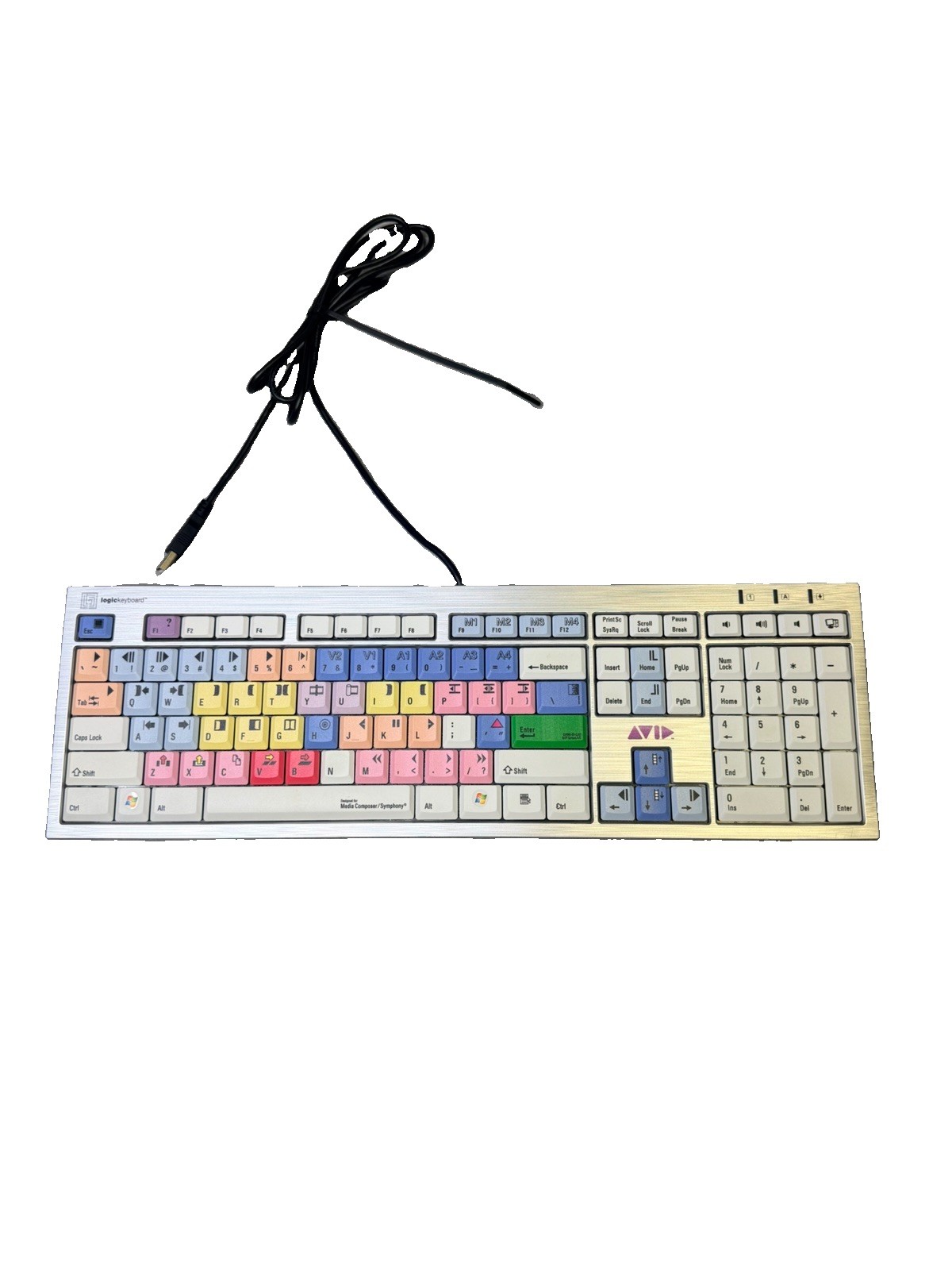 LogicKeyboard Avid Media Composer Slim (PC) English