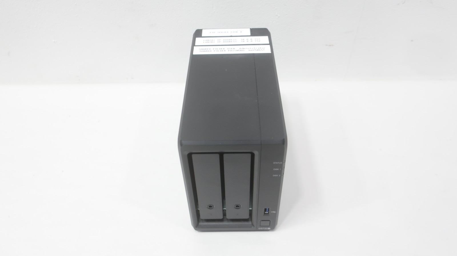 Synology DS720+ 2-bay Network-attached Storage 12v-dc