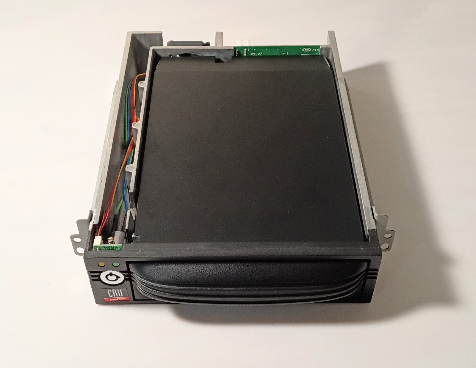CRU DataPort 10 Drive Bay Adapter Internal Black 8441-7139-0500 With 250GB HD