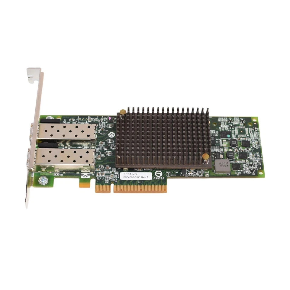 Emulex OCe10102-F Dual Port 10Gb SFP+ Fibre Channel PCI-e 2.0 x8 CNA HBA P004096