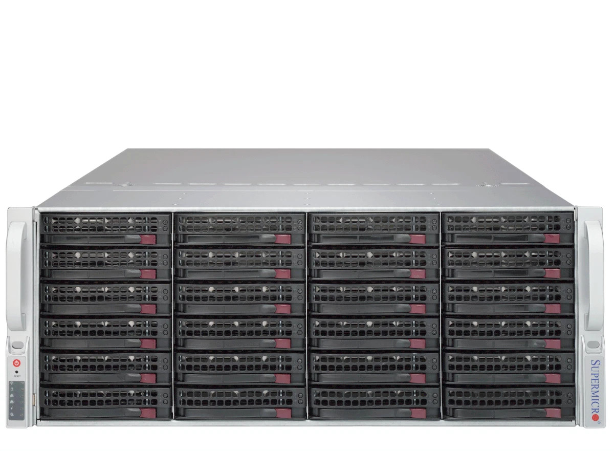 Supermicro CSE-847BE1C-R1K28LPB 4U 36Bay Server Chassis 2x 1280W BPN-SAS3-846EL1