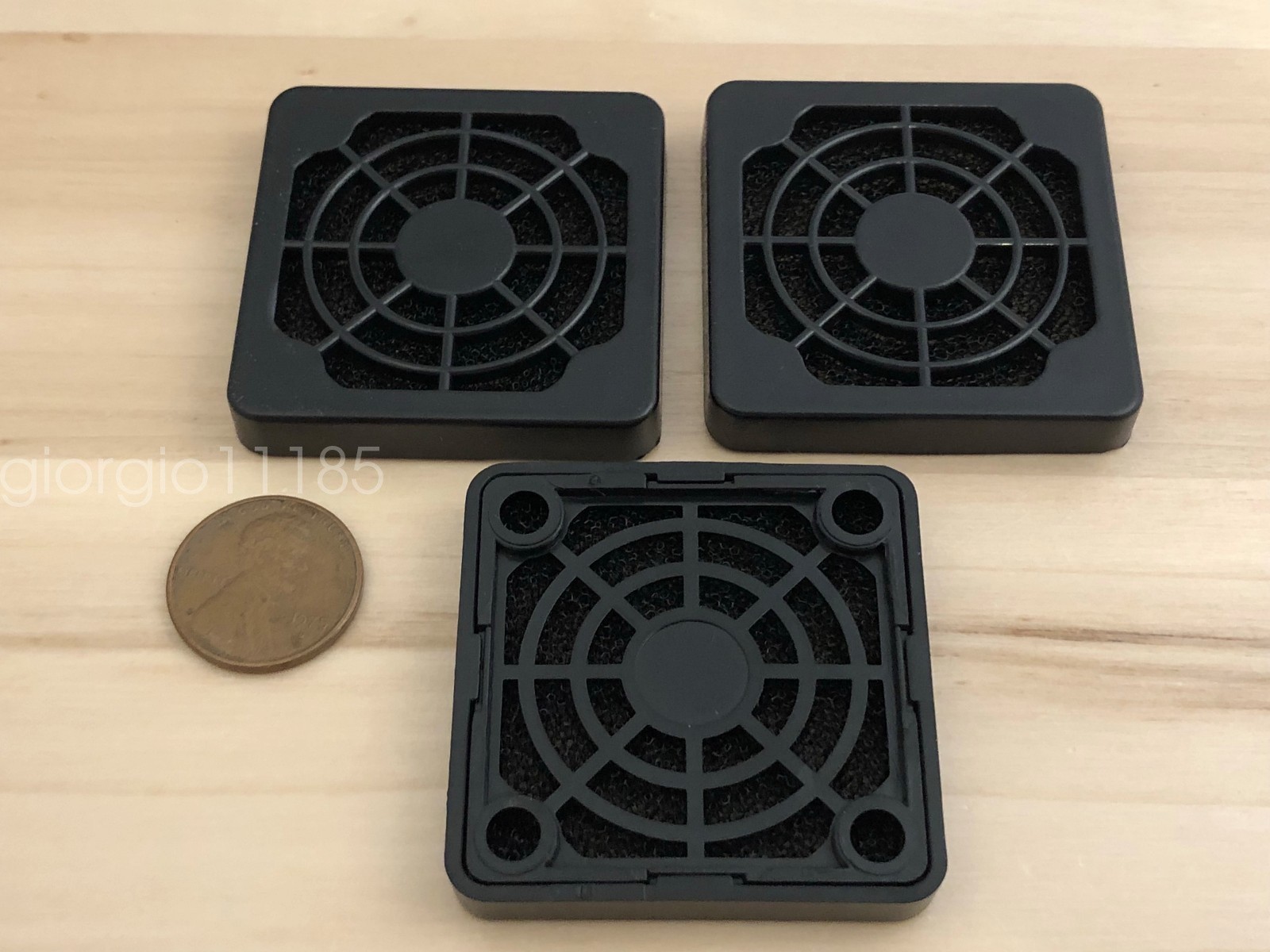 3 Pieces 40mm filter dust cover proof DC 4cm Cooling Heatsink guard Fan Fans