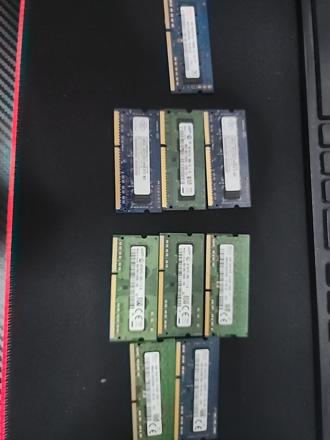 Lot Of 11 - 4gb x7 2gb x3 1gb x1