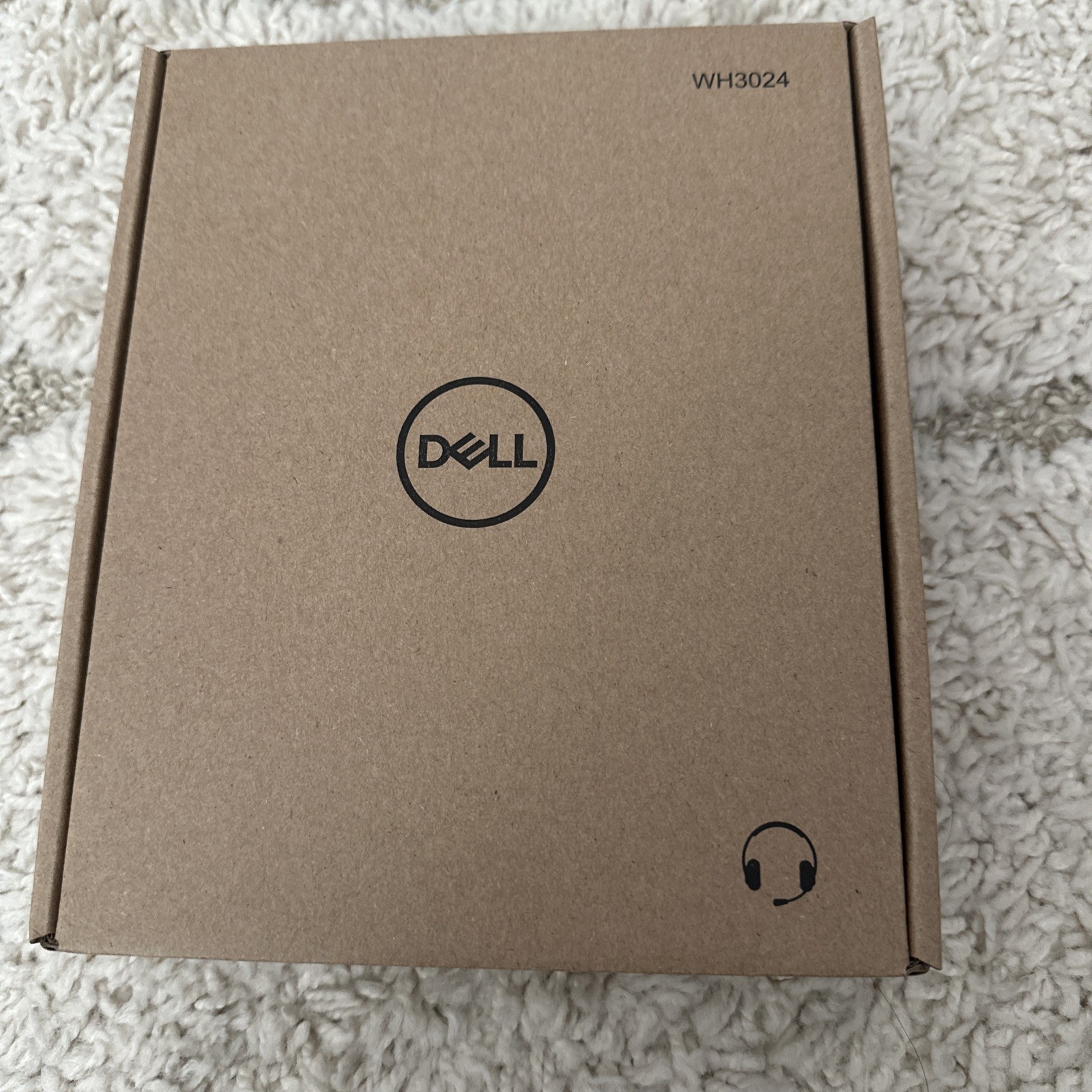 Dell WH3024-DWW USB-C Wired Headset Noise Canceling P37G2 WH3024 No USB Adapter