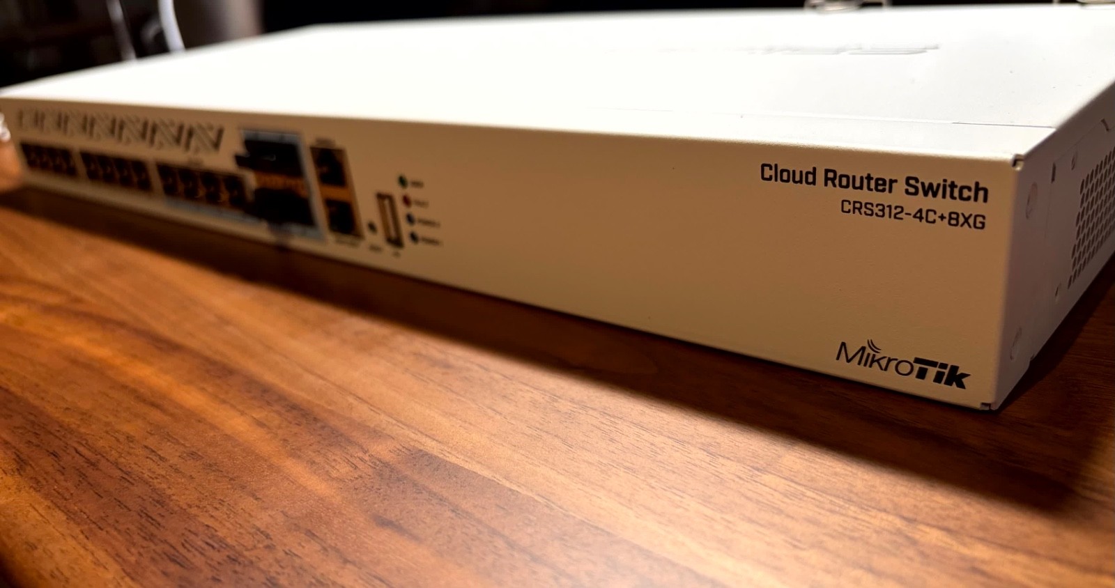 MIKROTIK Cloud Router Switch (CRS312-4C+8XG-RM)
