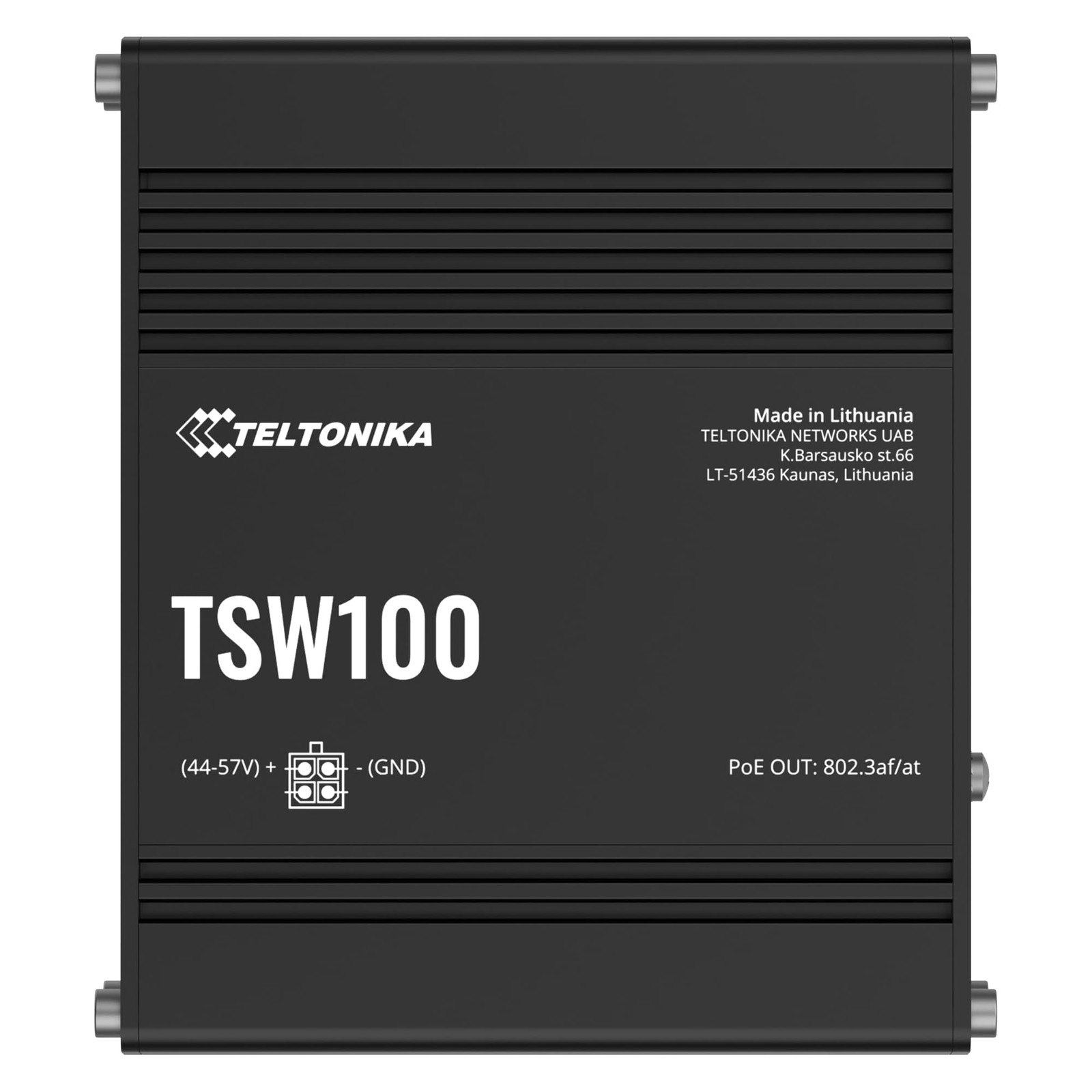 TSW100 5 PORT UNMANAGED SWITCH WITH US PSU