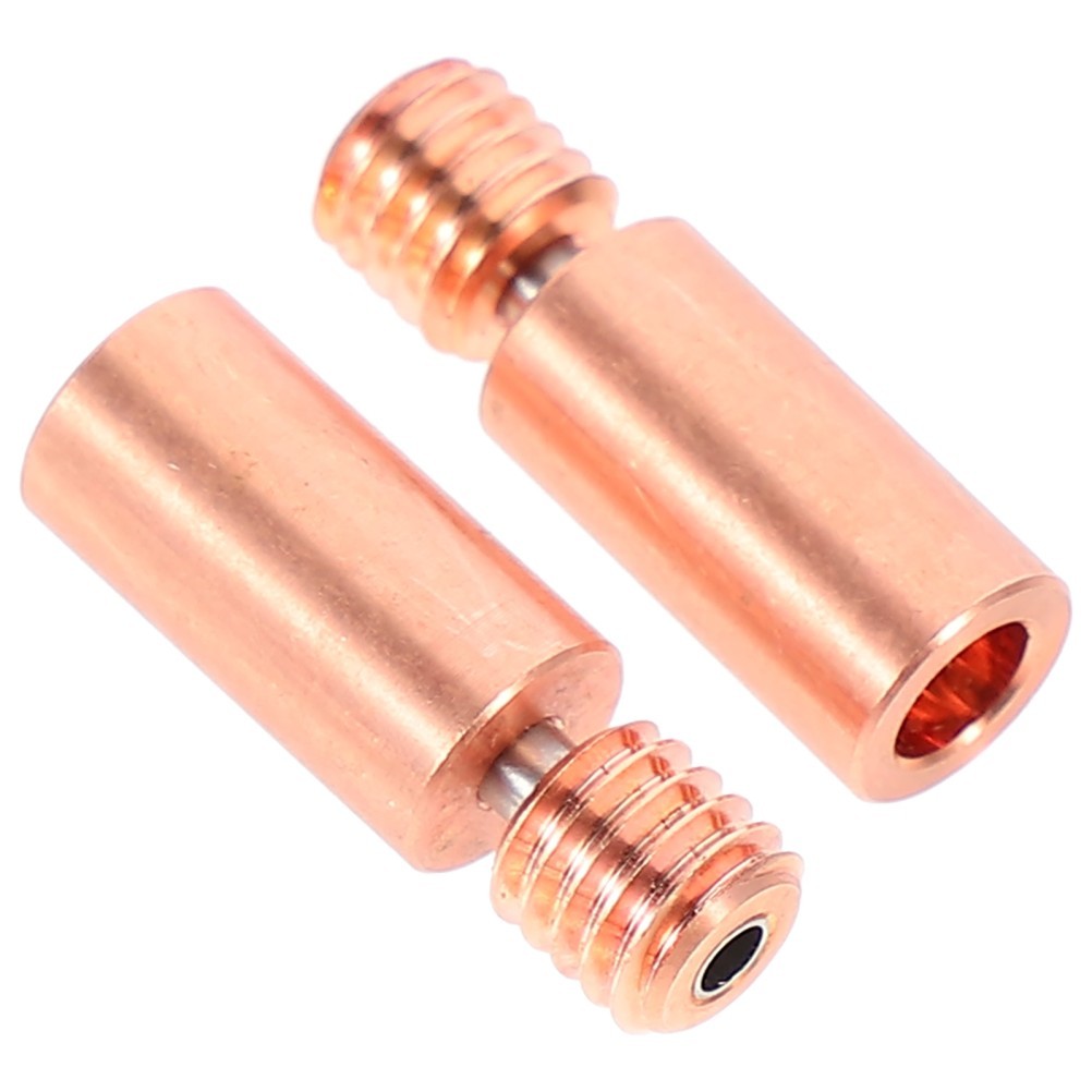 Durable Rose Gold Copper Alloy Bi-Metal Heatbreak for 3D Printer Use