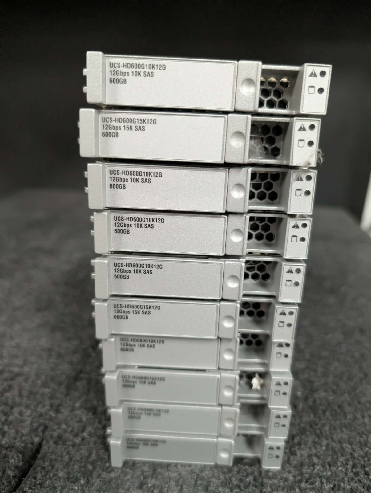 Lot 10 Cisco UCS-HD600G10K12G 58-100178-01 600GB 10K RPM 12Gbps SFF SAS 2.5" HDD