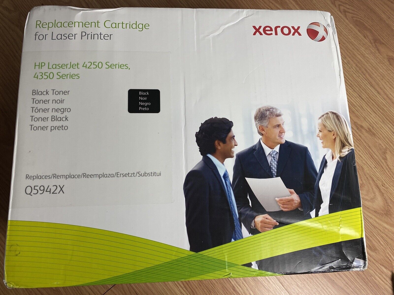 Genuine Xerox 006R00959 Black Toner 22,200 Page for HP LJ 4250/4350 (HP Q5942X) 