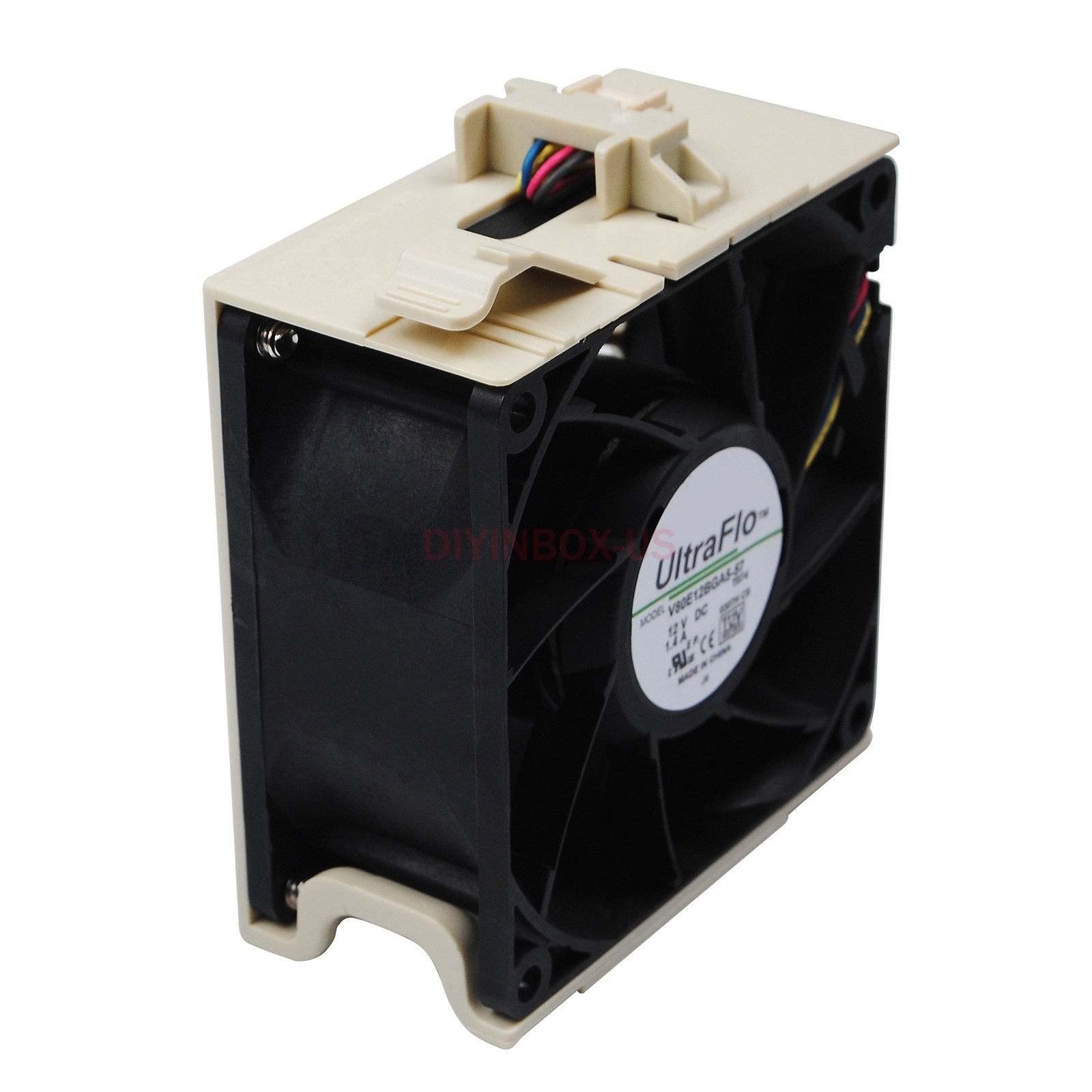 Supermicro Cooling FAN-0118L4 80x38mm 4-Pin Hot-Swap PWM Cooler Fan
