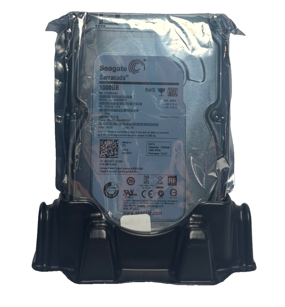 Seagate ST1000DM003 1CH162-510 1.0TB Desktop PC Internal Hard Disk Drive 1000gb