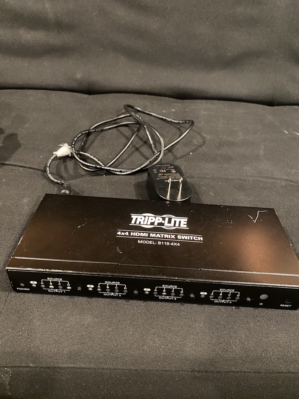 Tripp-Lit-New-B119-4X4 _ 4x4 HDMI Matrix Switch for Video and Audio