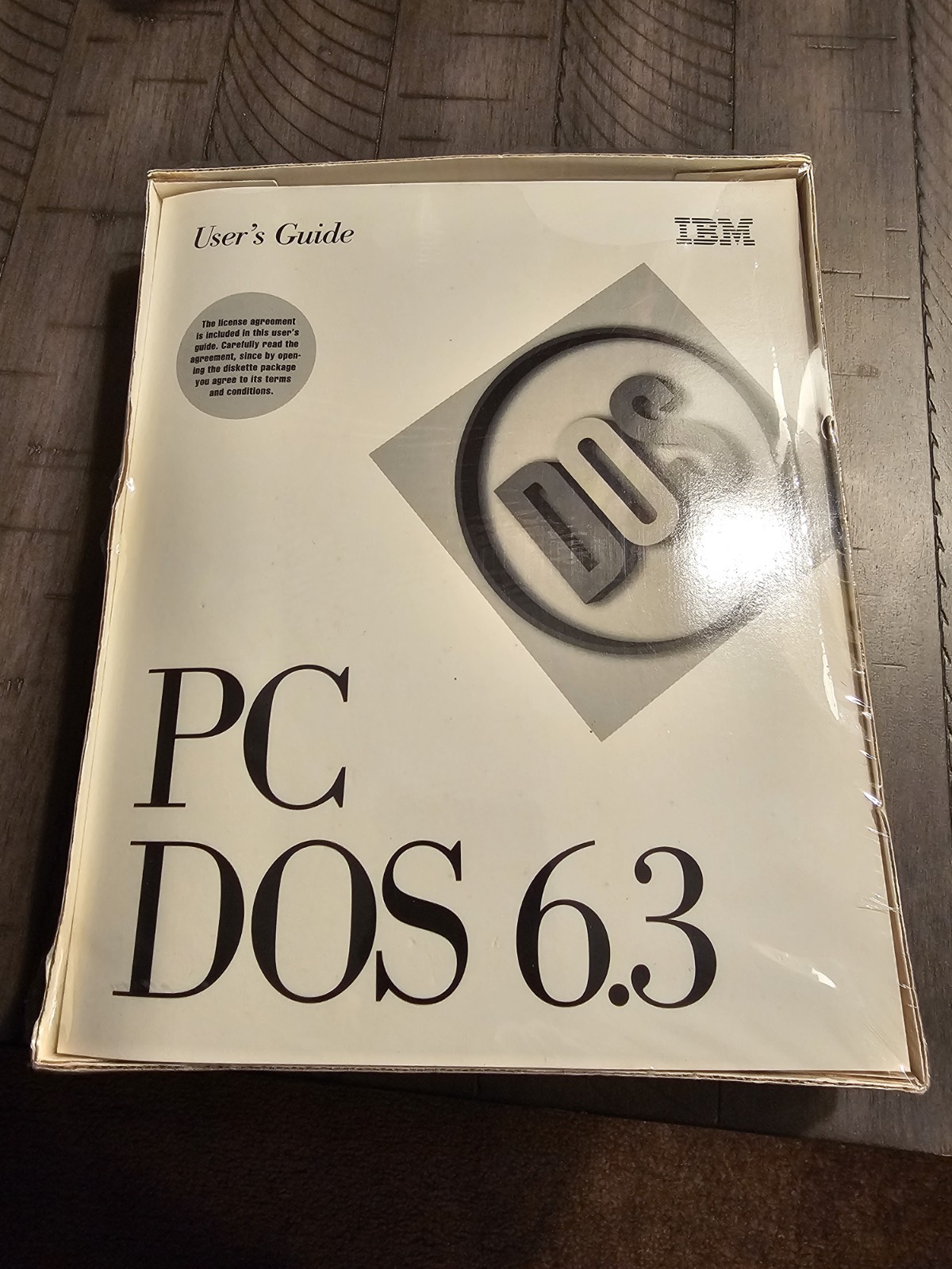 PC DOS 6.3 IBM Sealed User's Guide Vintage 