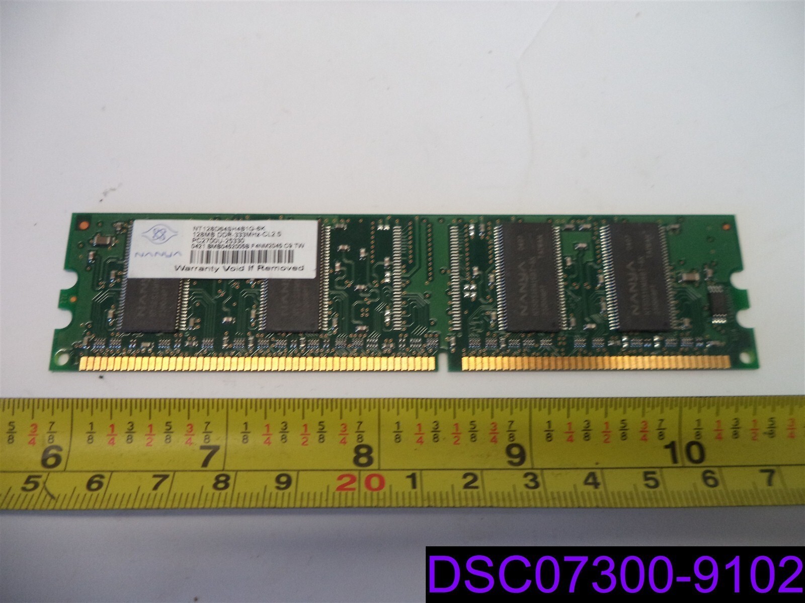 Nanya Memory Module NT128D64SH4B1G-6K