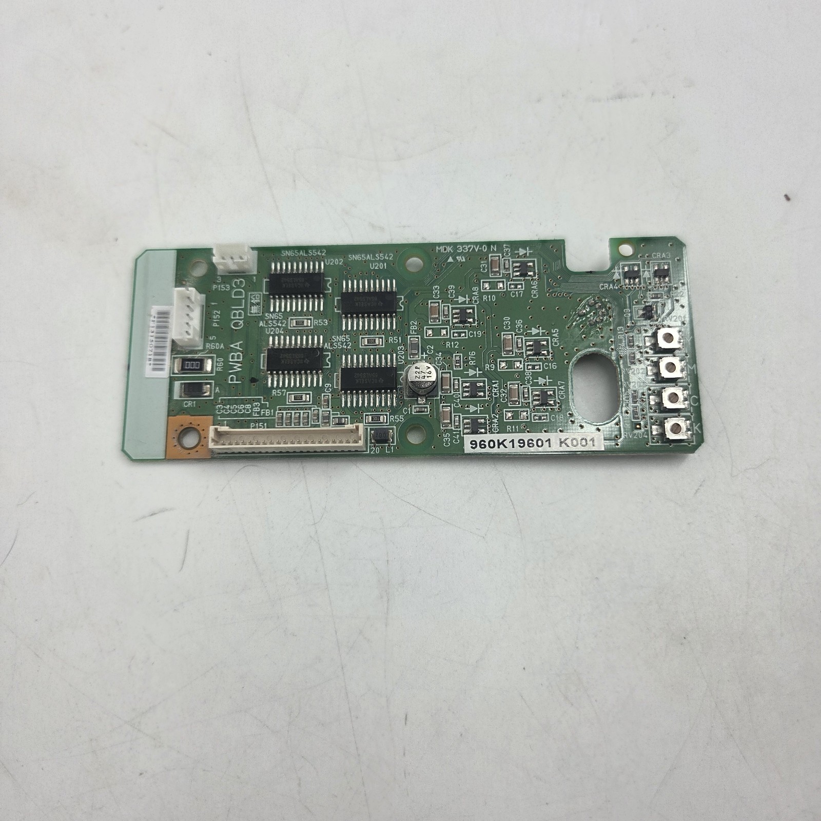 OEM Xerox Phaser 6360 QBLD3 Control Button Board 960K19601 K001 PCB