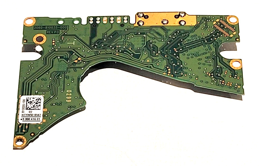 UNLOCKED / LOCKLESS PCB  2060-810035-000 REV. P0 SATA 2.5" Western Digital