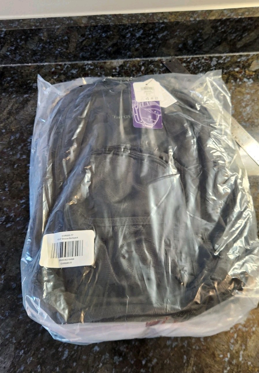 Targus - 15.6" Groove Backpack 25L - Black - Brand New. Laptop