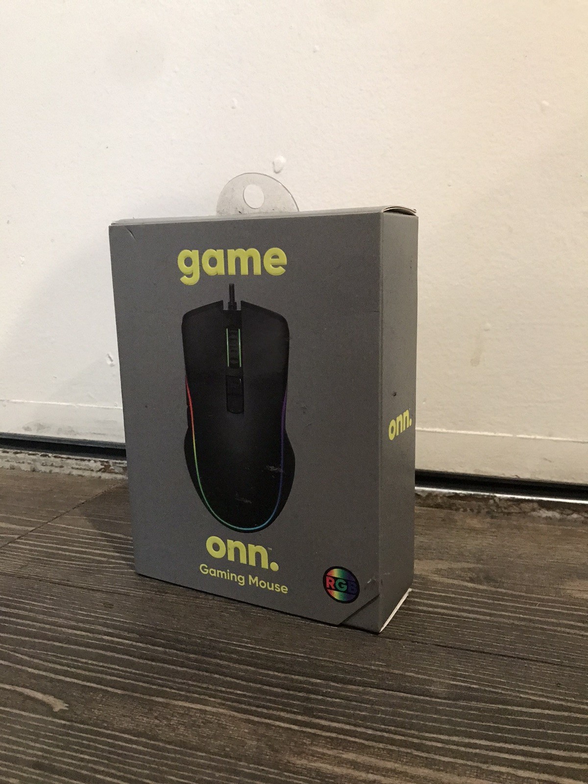 onn. RGB Wired 6 Ft Gaming Mouse with LED Lighting Effects Computer Mice, Laptop