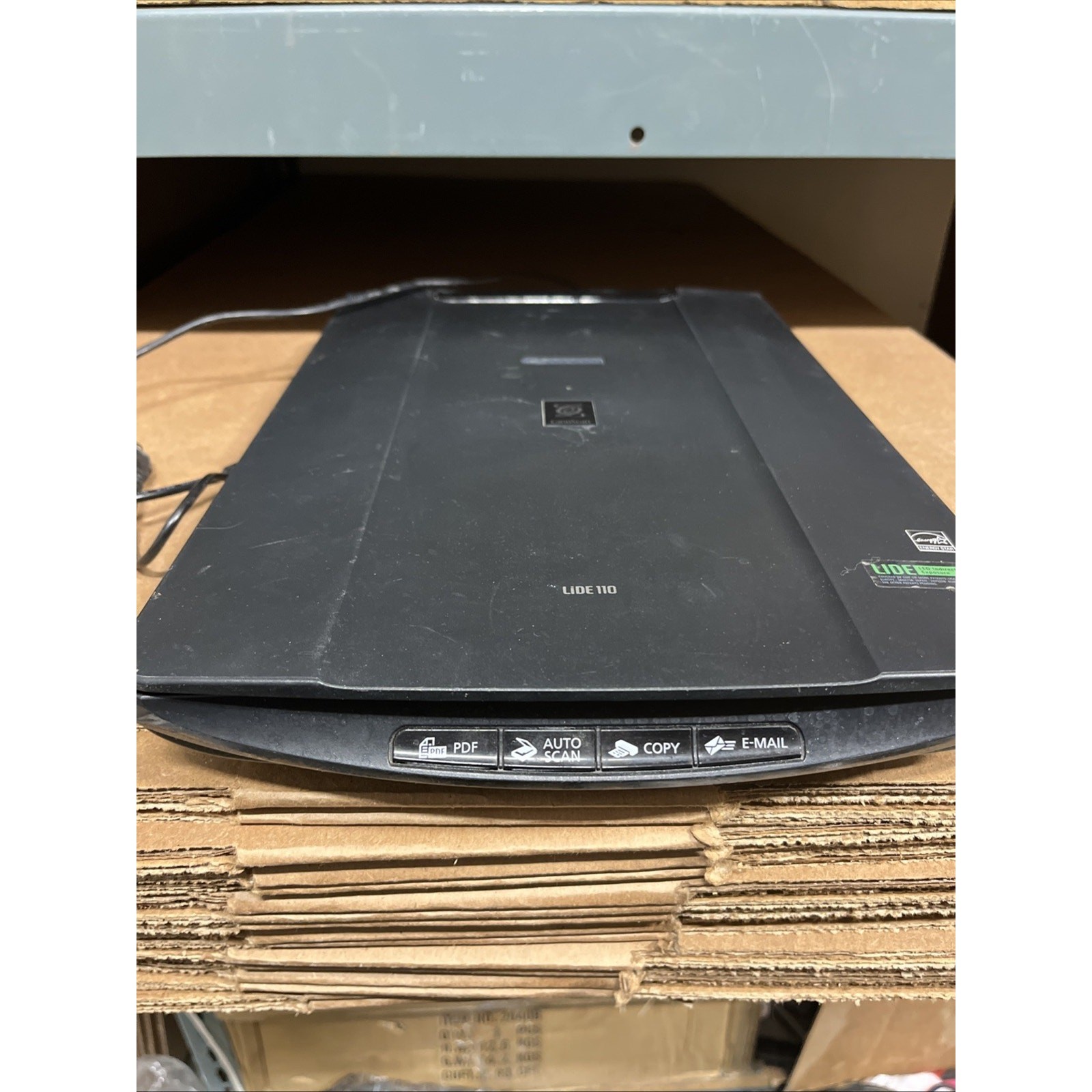 Canon CanoScan LiDE110 Lide 110 Color Image Flatbed Scanner With Cable