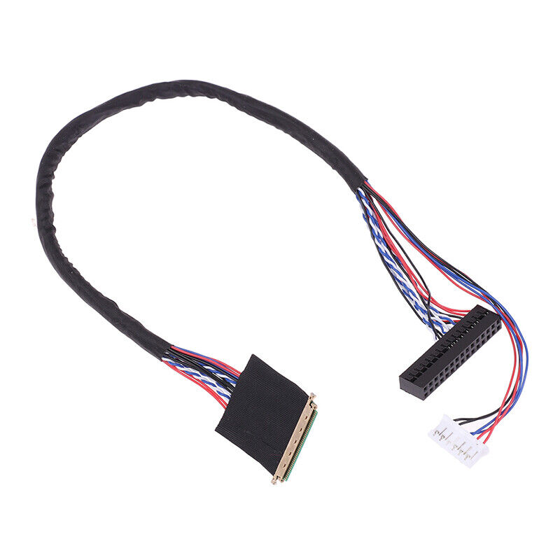 1PC New Arrival 40 Pin 1 Channel 6 Bit LED LCD LVDS Screen Cable For Displa KE
