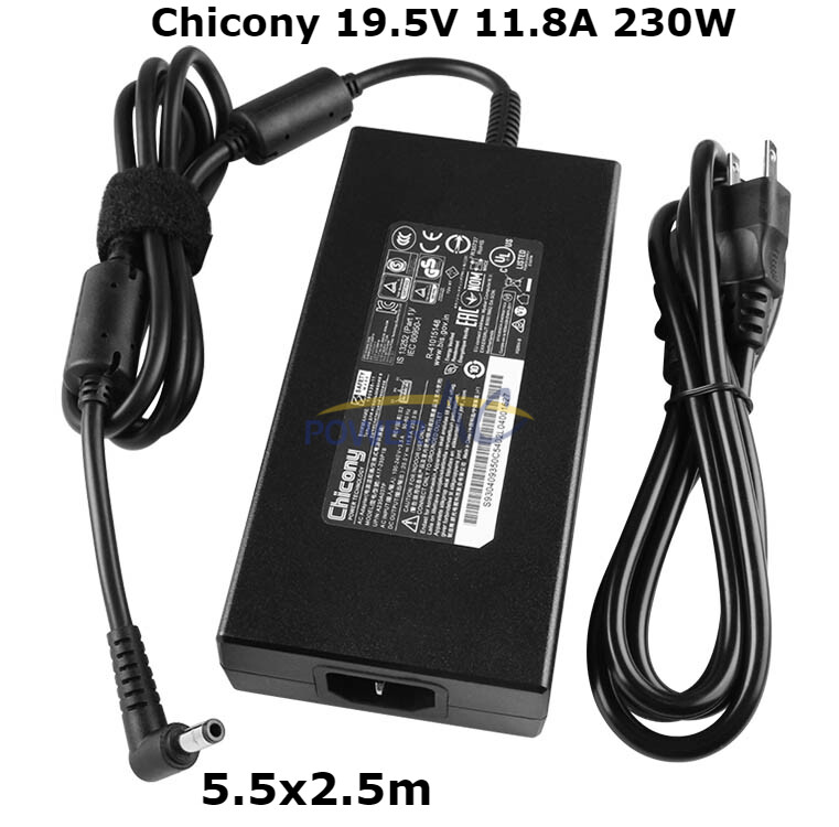 Genuine 19.5V 11.8A Chicony A17-230P1A A230A032P ADP-230GB D Charger AC Adapter