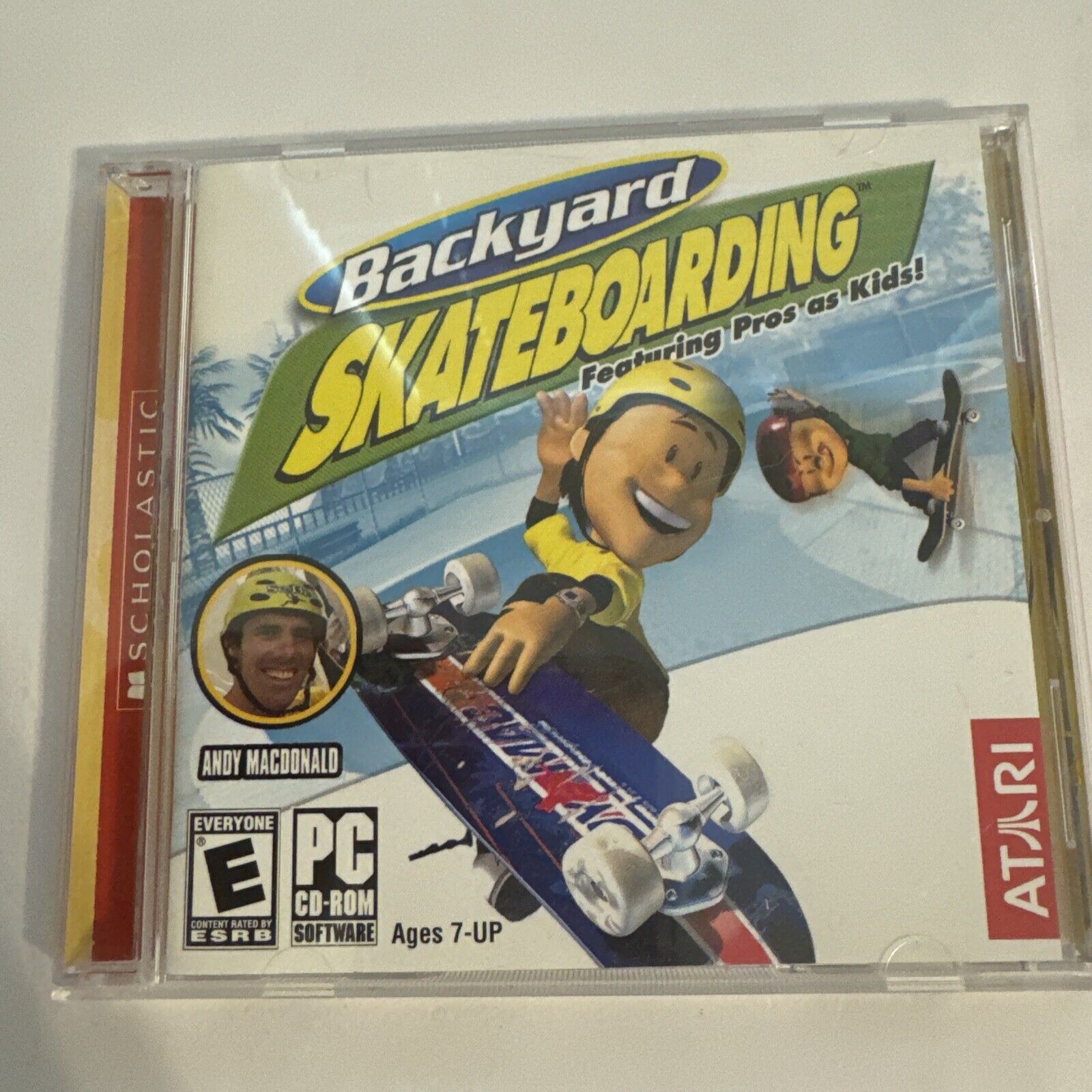 BACKYARD SKATEBOARDING featuring Pros as Kids  Atari, Scholastic (Windows, 2004)