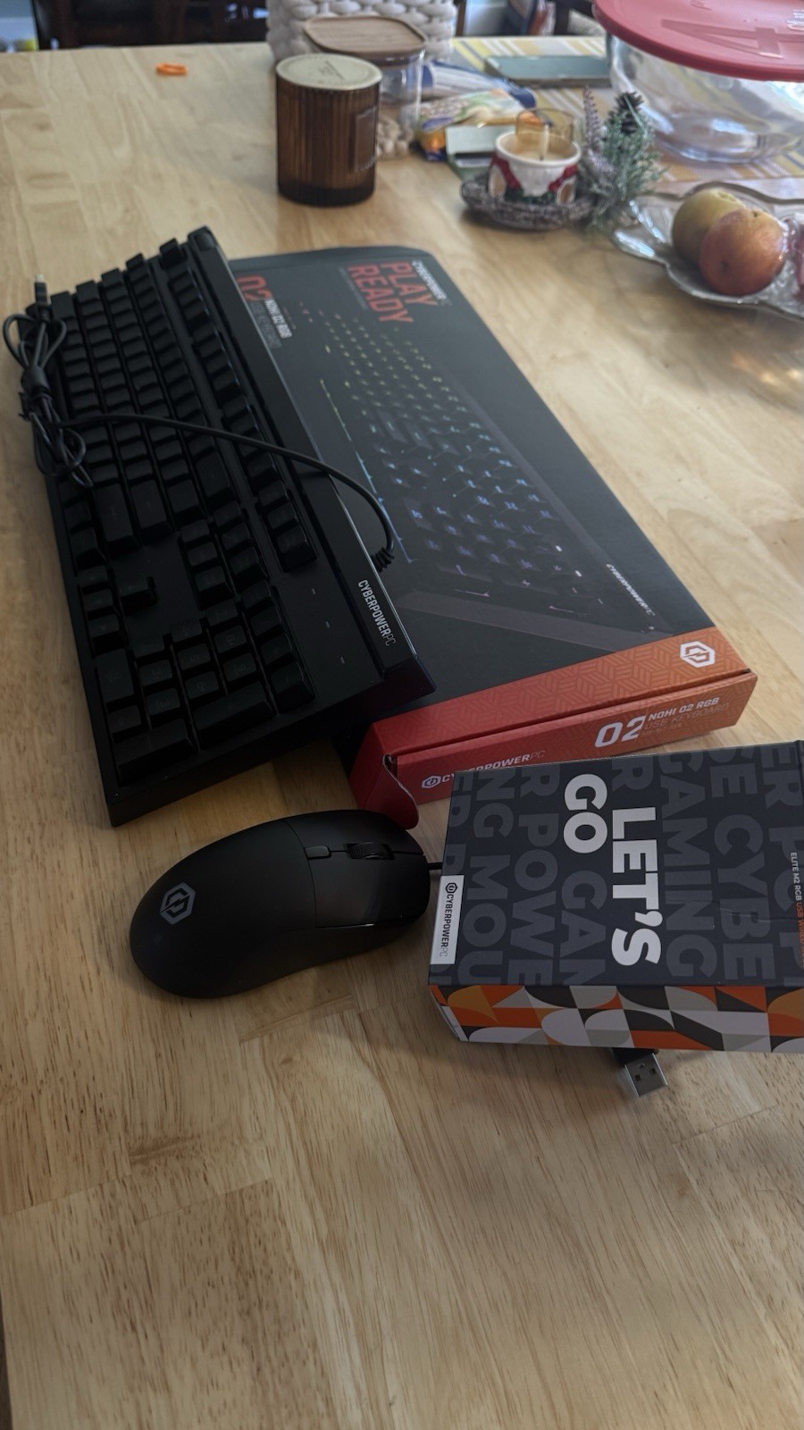 CyberPower Mouse and Keyboard Set