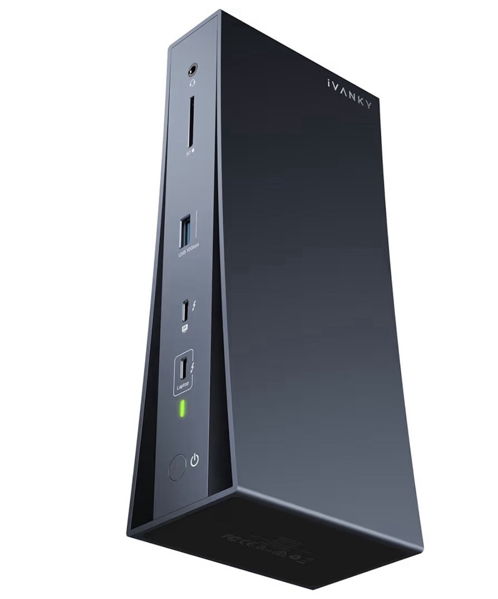 iVANKY Thunderbolt 5 Dock FusionDock Pro 3 Docking Station 11-Port 180W Power