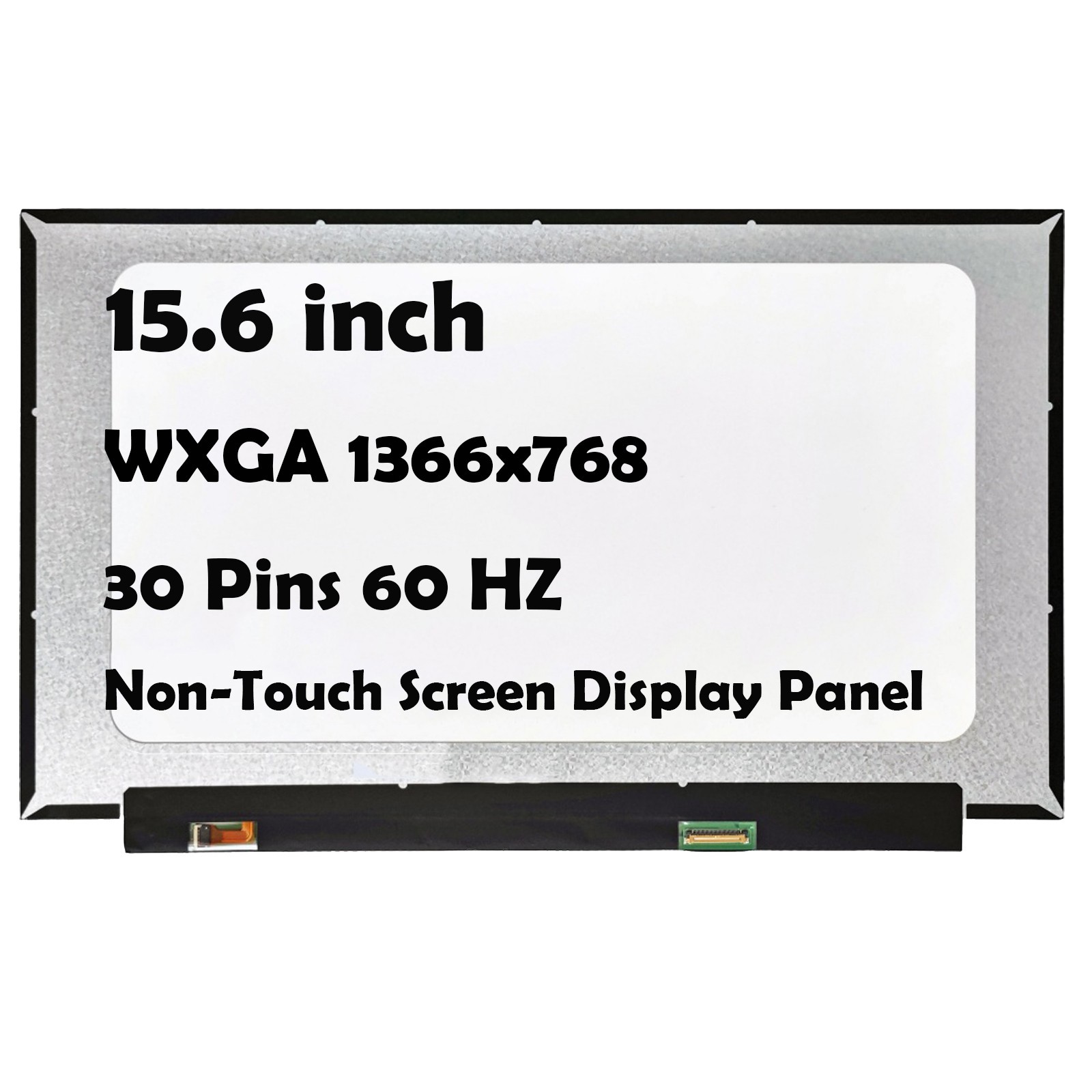 B156XTN08.1 fit B156XTN08.0 EDP 1366x768 15.6 LED LCD Screen Non-Touch Display