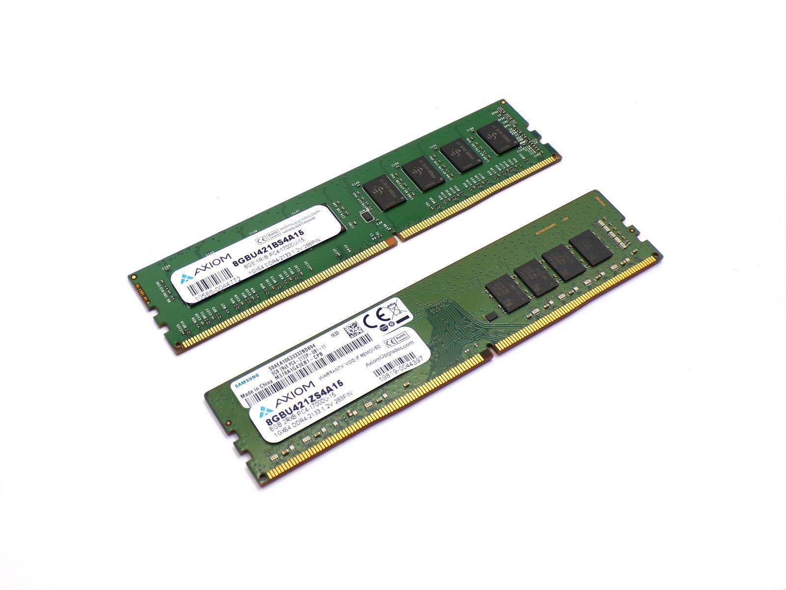 Axiom 16GB (2x 8GB) DDR4 PC4-17000 | Non-ECC | Desktop Memory Modules